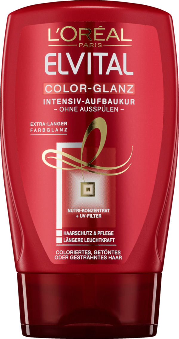 Bild 1 von L’Oréal Paris Elvital Color-Glanz Intensiv-Aufbaukur, 125 ml