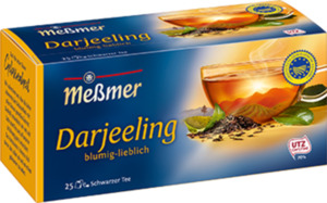 Meßmer Schwarzer Tee Darjeeling, 87,5 g