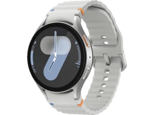 SAMSUNG Galaxy Watch7 LTE 44 mm Smartwatches Aluminium Nitrilkautschuk, 85-130 mm, Silver, Silver