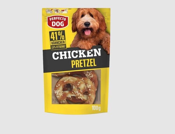 Bild 1 von Chicken Pretzel für Hunde