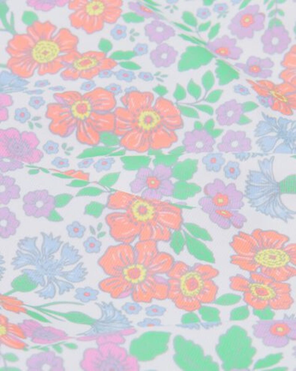 Bild 2 von Kinder-Bikini, gesmokt, Blumen bunt