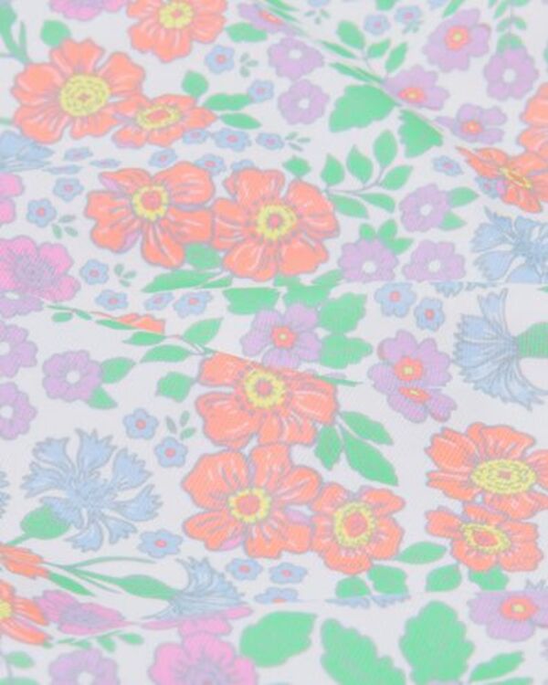 Bild 2 von Kinder-Bikini, gesmokt, Blumen bunt