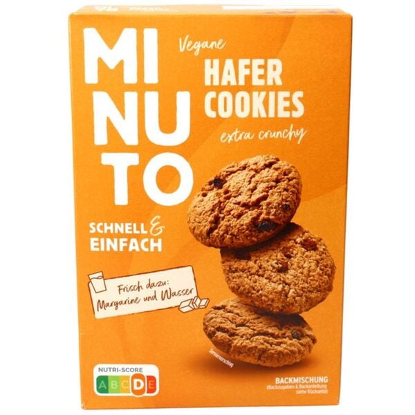 Bild 1 von Minuto Vegane Hafer Cookies