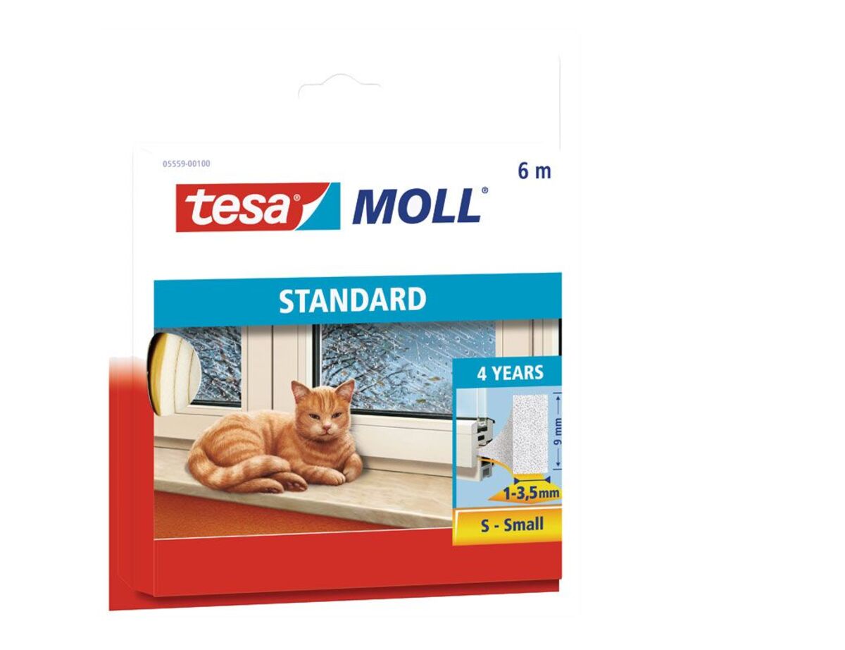 Bild 1 von Tesa Moll Dichtungsband Weiß