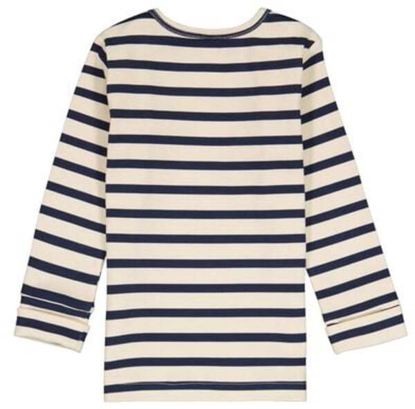 Bild 2 von Größenflexibler Baby-Pyjama, gerippt beige