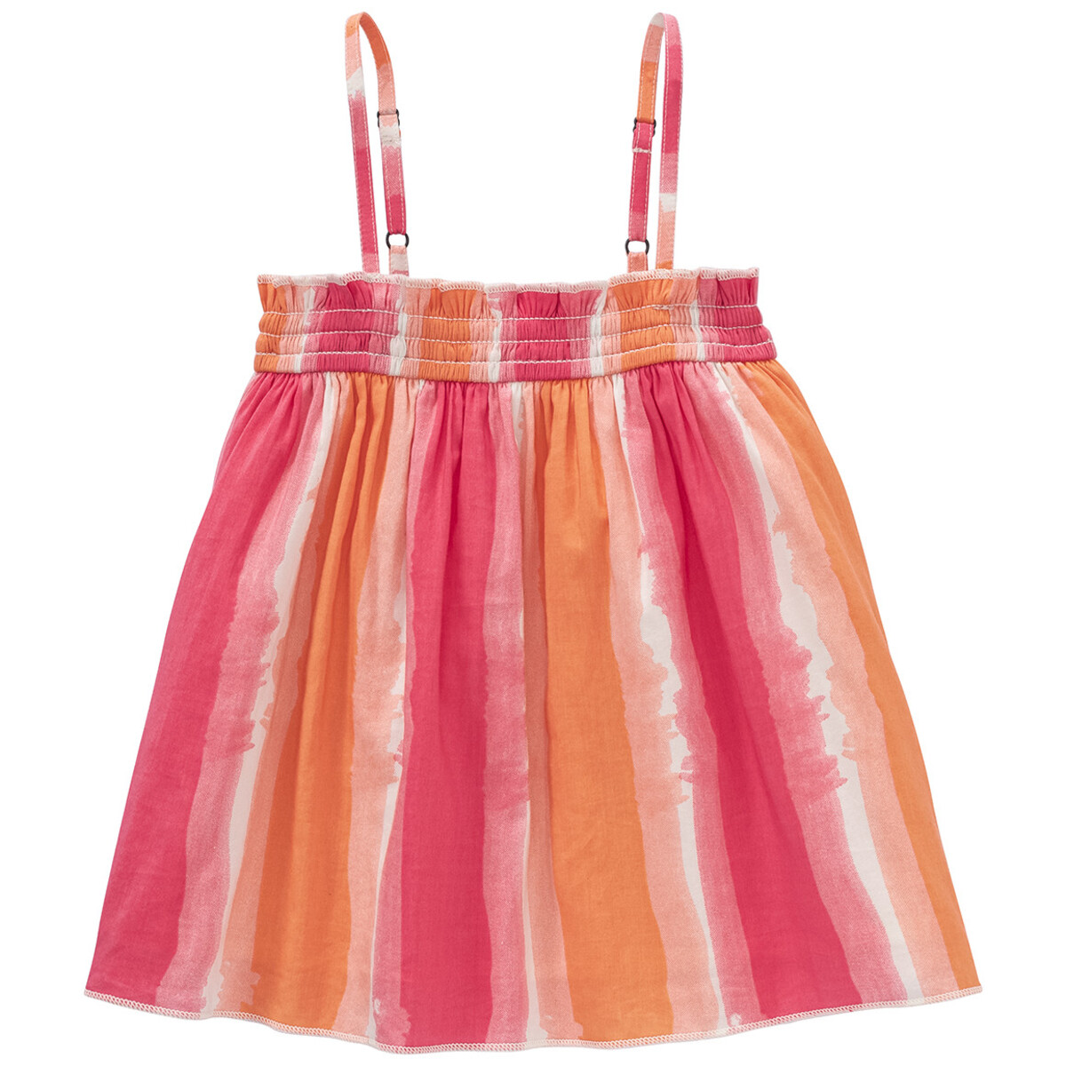 Bild 1 von Mädchen Blusentop in Batik-Optik HELLORANGE / PINK / WEISS