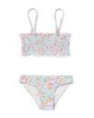 Bild 1 von Kinder-Bikini, gesmokt, Blumen bunt