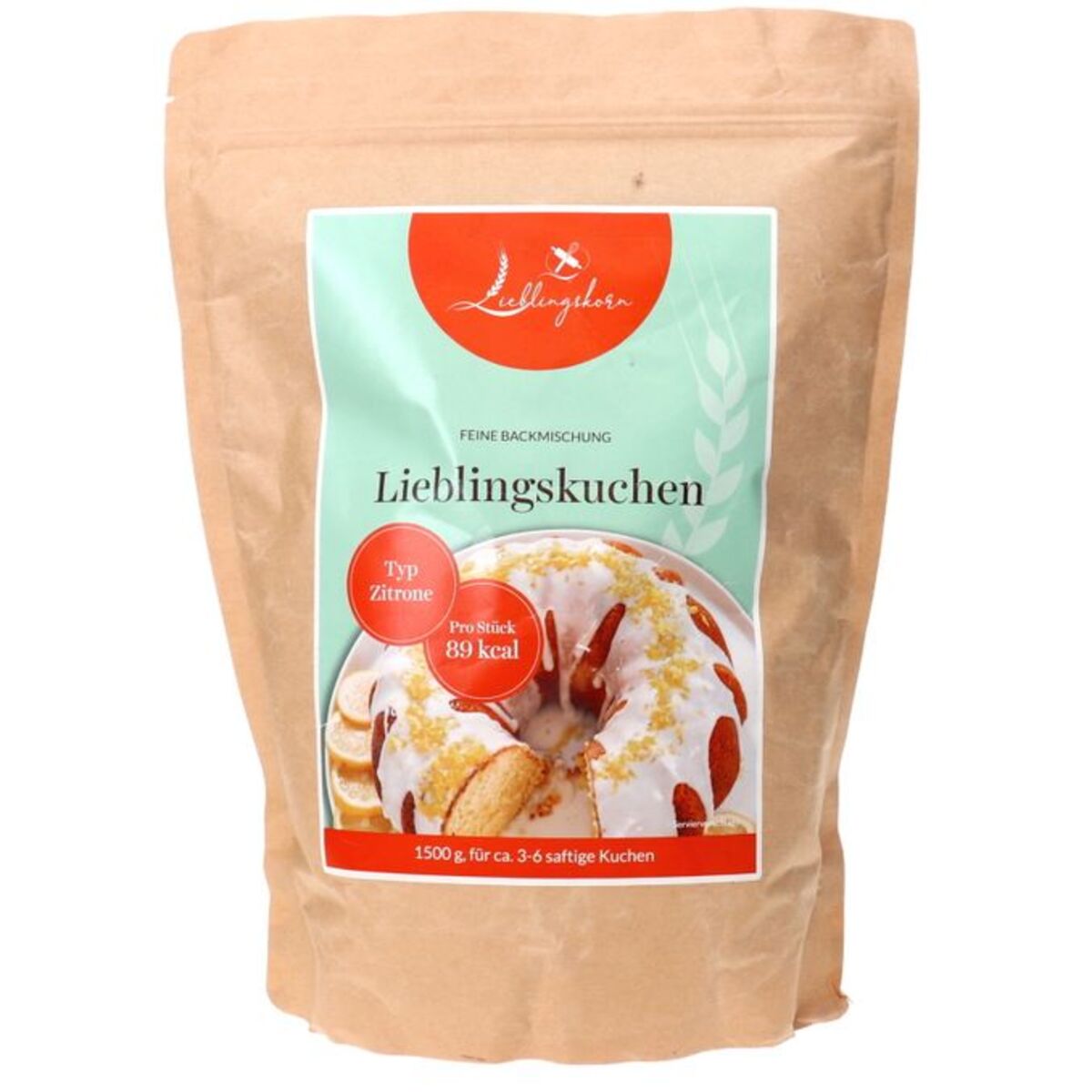 Bild 1 von Lieblingskorn Zitronenkuchen Backmischung