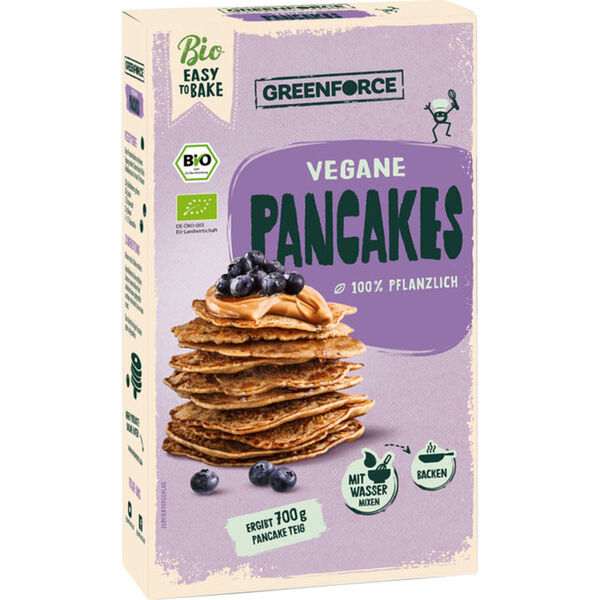 Bild 1 von GREENFORCE BIO Vegane Pancakes