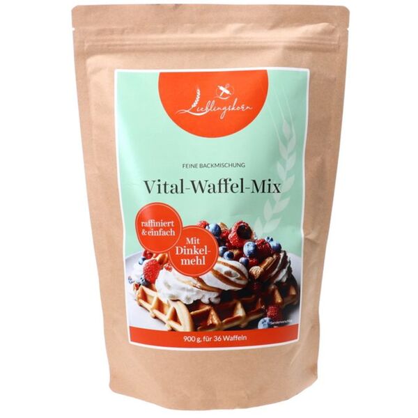 Bild 1 von Lieblingskorn Vital-Waffel-Mix Backmischung