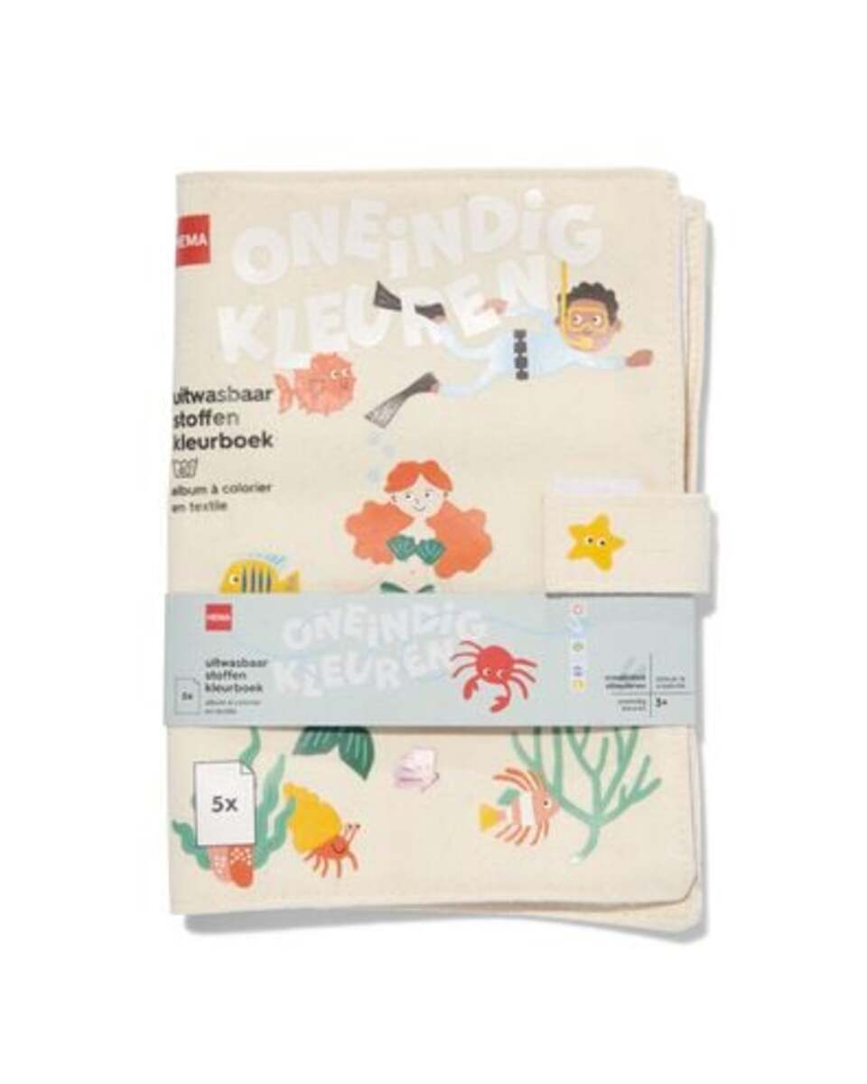 Bild 1 von waschbares Stoff-Malbuch, DIN A4