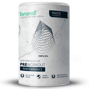 brandl® PreWorkout Pulver mit Koffein