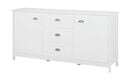 Bild 1 von Kommode  Minas ¦ weiß ¦ Maße (cm): B: 160 H: 80 T: 40 Kommoden & Sideboards > Sideboards - Sconto