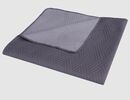 Bild 2 von Tagesdecke Wende Uni Grau, Silber