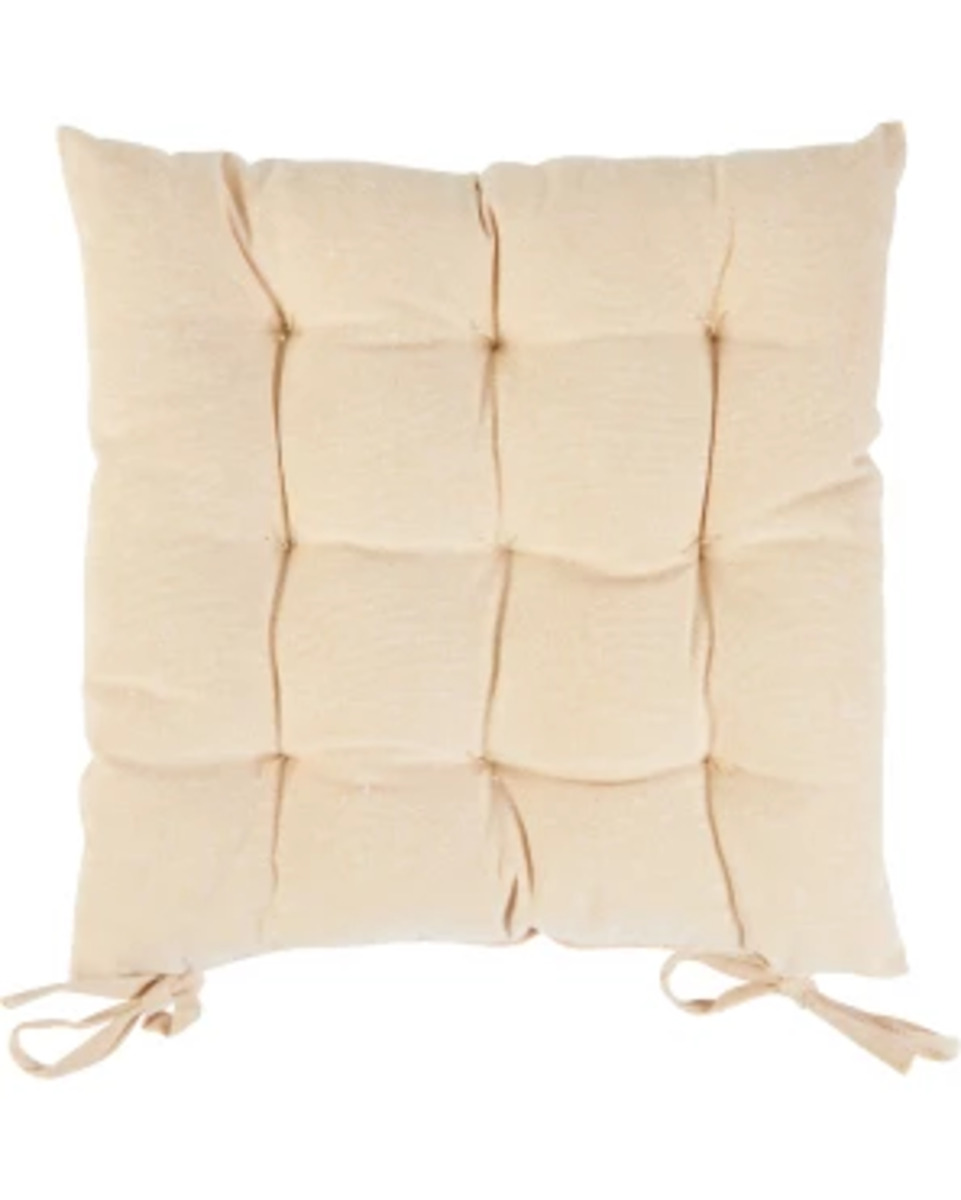 Bild 1 von Sitzkissen mit Steppung, Home & Deco, ca. 40 x 40 cm, naturfarben