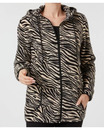 Bild 1 von Fleecejacke Zebra, Janina, Kängurutasche, Zebradruck