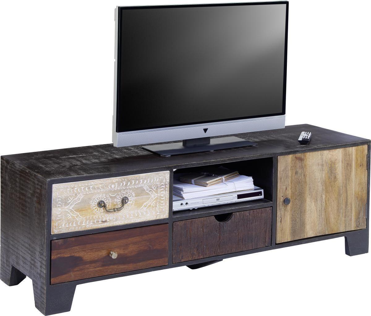 Bild 1 von TV-Element in Akaziefarben, Braun, Multicolor