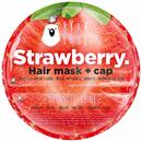 Bild 1 von Bear Fruits Strawberry Entwirren + Glanz Haarmaske mit Haube