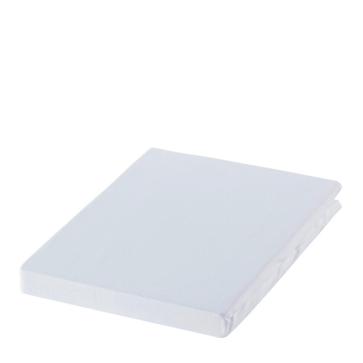 Bild 1 von Estella Spannbetttuch, Weiß, Textil, 150x200 cm, Textiles Vertrauen - Oeko-Tex®, Hohenstein, bügelfrei, für Wasserbetten geeignet, Schlaftextilien, Bettwäsche, Spannbettlaken