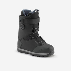 Snowboard Boots Herren Schnellschnürsystem - All Road 500 schwarz Blau|grau|schwarz