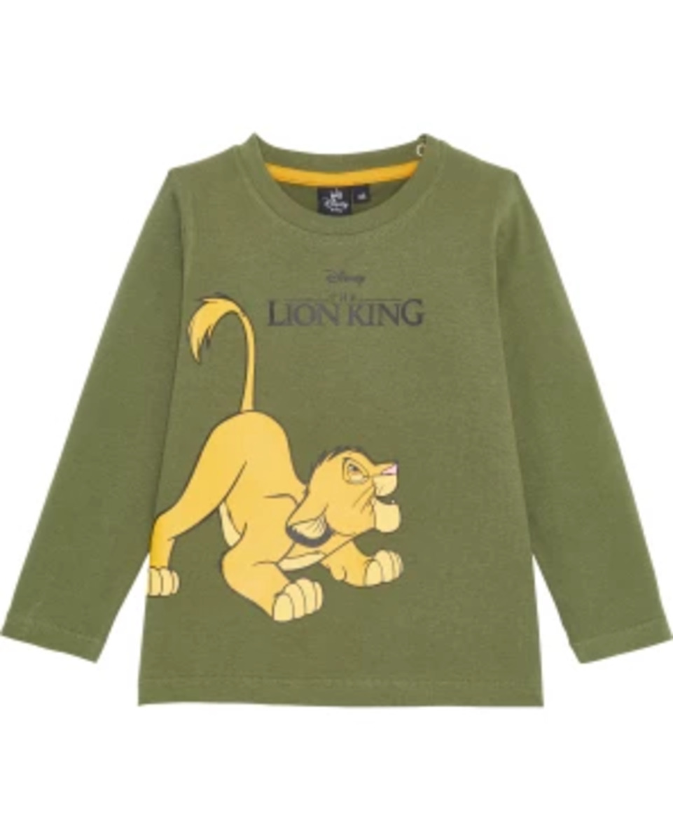 Bild 1 von Lion King Langarmshirt, Disney, Schulterknöpfe, Khaki