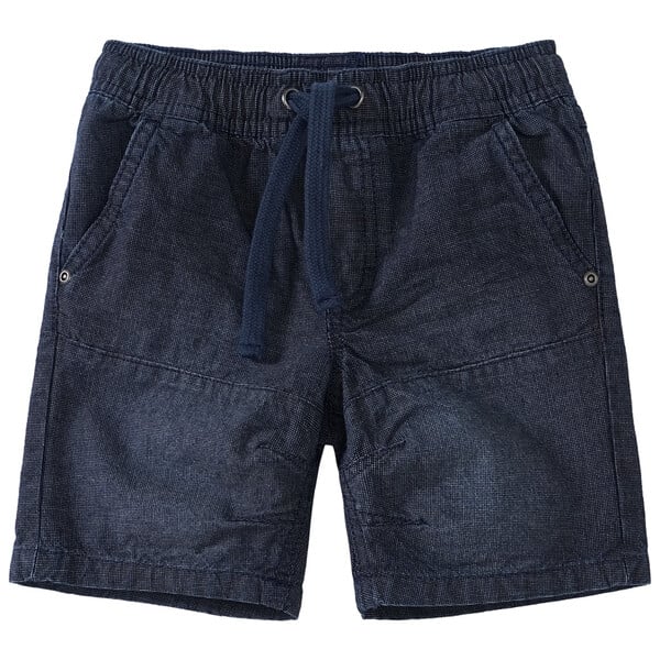 Bild 1 von Jungen Shorts mit feinem Karomuster DUNKELBLAU