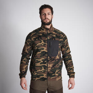 Jagd-Fleecejacke 500 camouflage