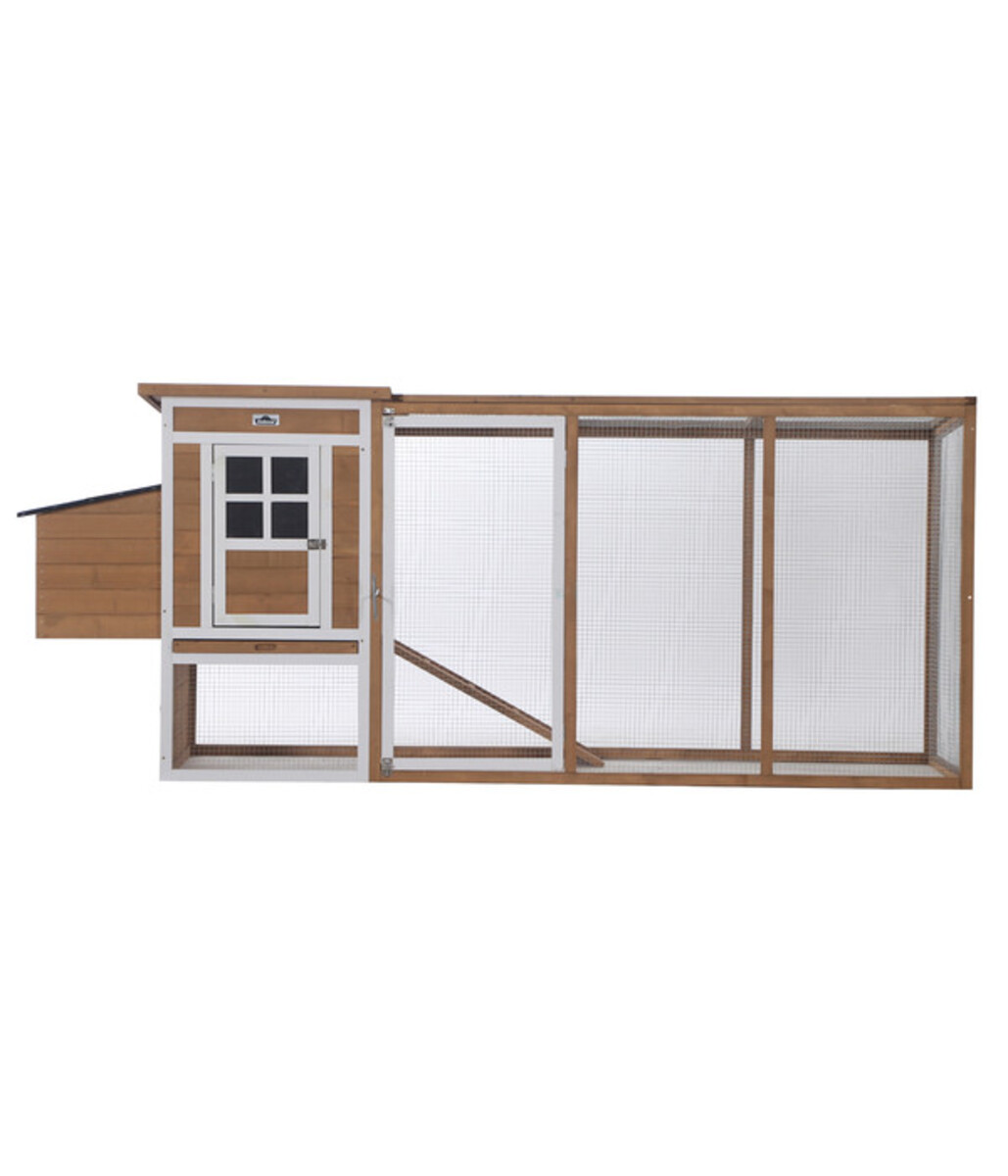 Bild 2 von Dehner Hühnerstall Happy Farm Chicken House, ca. B247/H103/T75 cm