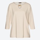 Bild 1 von Damen-Shirt mit kleiner Kette, Ecru