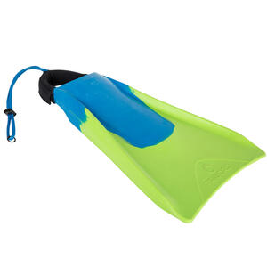 Flossen Bodyboard 500 grün/blau Grün