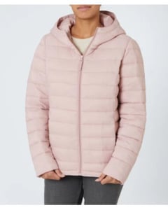 Schicke Steppjacke, Janina, Seitentaschen, rosa