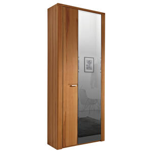 Livetastic Garderobenschrank, Buche, Holzwerkstoff, Kernbuche, massiv, 6 Fächer, 74x200x40 cm, Typenauswahl, Garderobe, Garderobenschränke, Garderobenschränke