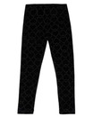 Bild 1 von Thermo-Leggings Samt, elastischer Bund, schwarz