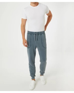 Jogginghose in Jeansblau, X-Mail, Seitentaschen, jeansblau