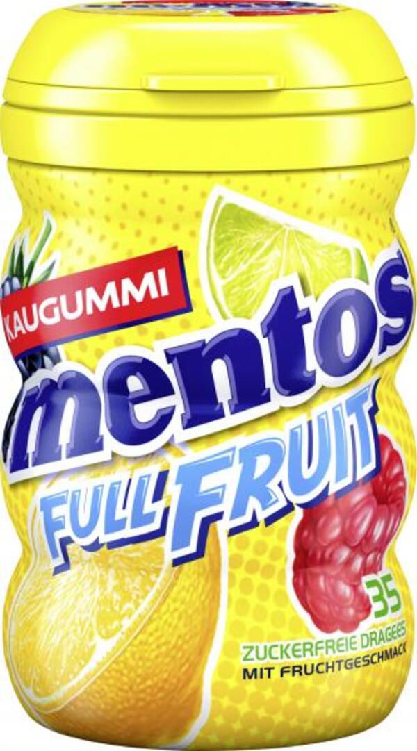 Bild 1 von Mentos Full Fruit Kaugummi