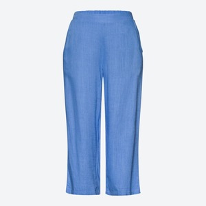 Damen-Caprihose mit Paspel-Taschen, Blue