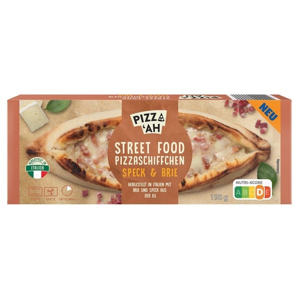 Bild 1 von PIZZ’AH Streetfood-Pizzaschiffchen 190 g