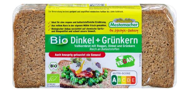 Bild 1 von MESTEMACHER Bio-Vollkornbrot, 500-g-Packg.