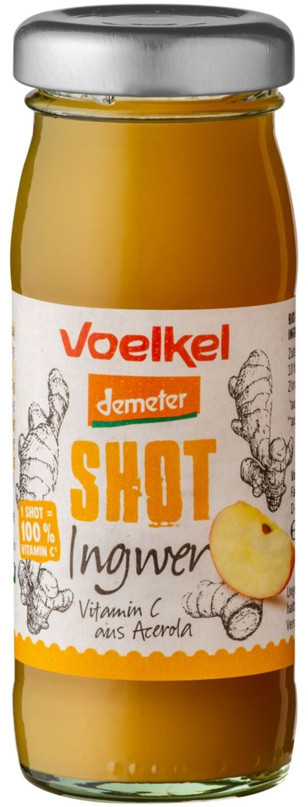 Bild 1 von VOELKEL Demeter Ingwer-Shot, 95-ml-Fl.