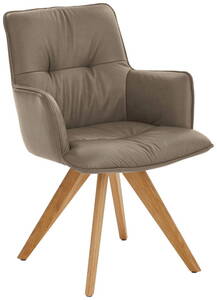 Dieter Knoll Design-Schalensessel PREMIO, Leder