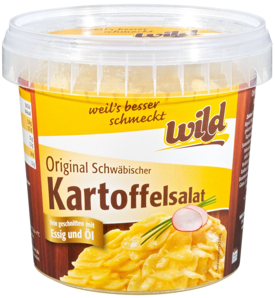 Bild 1 von WILD Schwäb. Kartoffelsalat, 500-g-Becher