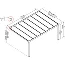 Bild 3 von Palram - Canopia Terrassenüberdachung Stockholm 3,4 m x 5,2 m