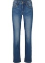 Bild 1 von Wide Leg Jeans Mid Waist, Stretch, 42, Blau