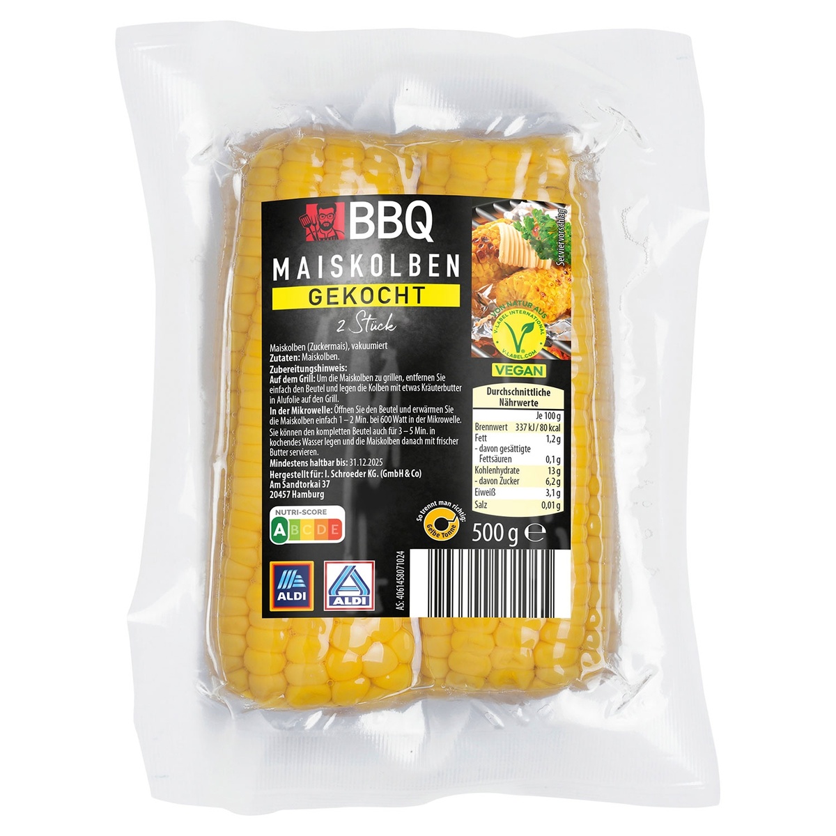 Bild 1 von BBQ Maiskolben 500 g