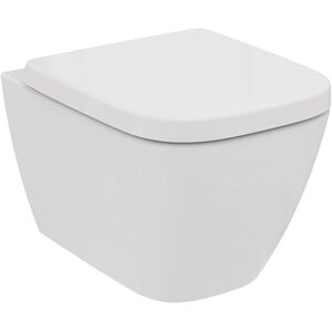 Ideal Standard WC-Paket i.life S Randlos mit WC-Sitz Softclosing 48 cm Weiß