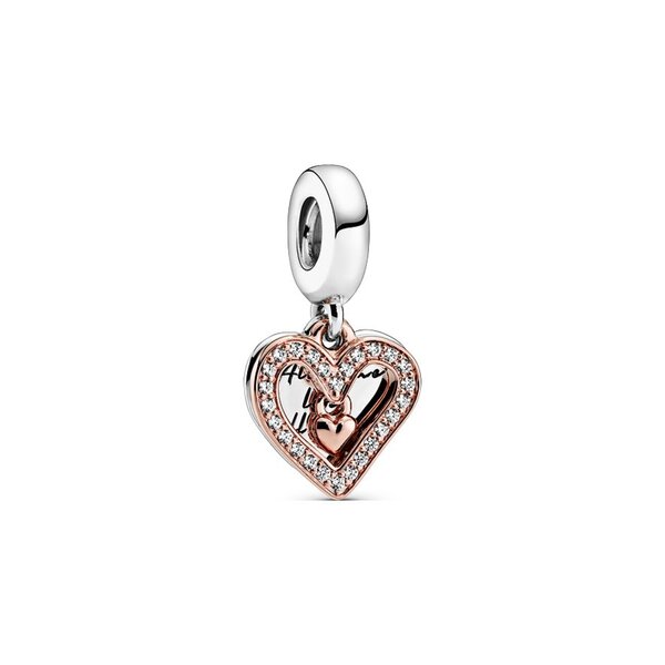 Bild 1 von Pandora Charm Moments Funkelndes Freihand-Herz 788693C01