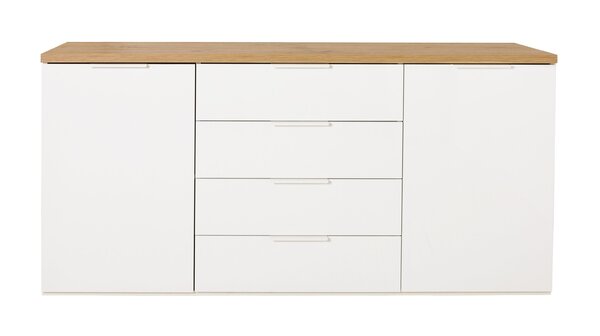 Bild 1 von Sideboard Artisan Eiche - weiß hochglanz 171 cm - MUNDI