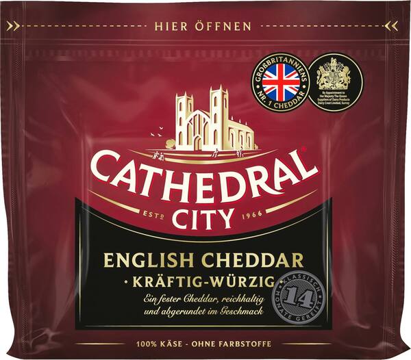 Bild 1 von CATHEDRAL CITY English Cheddar, 200-g-Packg.