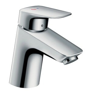 Hansgrohe Waschtischarmatur Logis 70 CoolStart EcoSmart Chrom mit Ablaufgarnitur