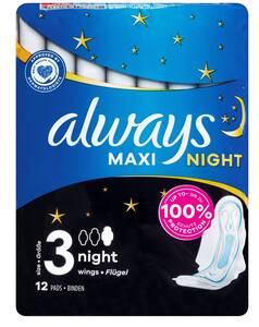 ALWAYS Maxi-Binden, 10 - 14-St.-Packg.